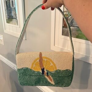 Diving Girl beaded bag Made in India